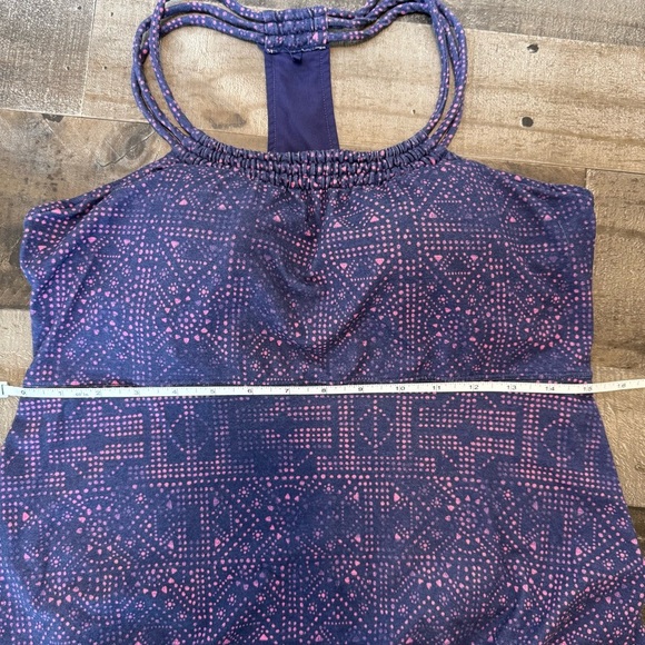 Prana Navy Blue with Pink print size 4 - Picture 11 of 13